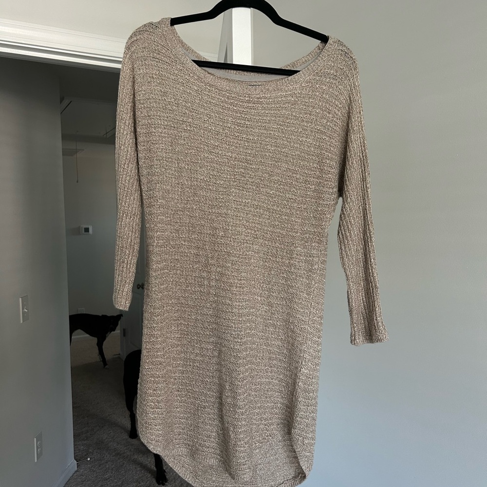 Soho Beige Knit Top